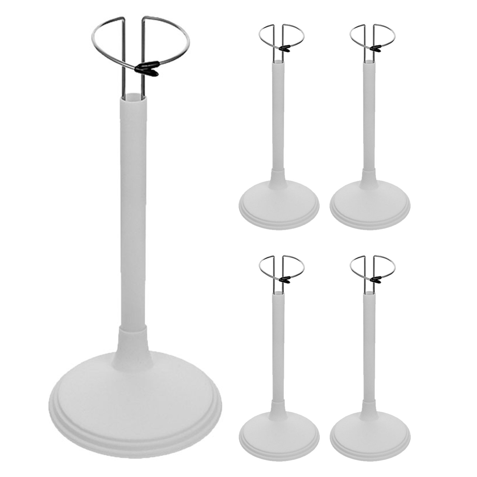 Action Figure Stand - Lot de 5 supports d'exposition stables
