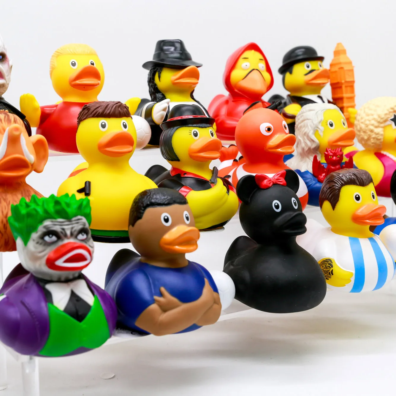 Vinyl Figure Blank - Figurine d'action en caoutchouc, canard en