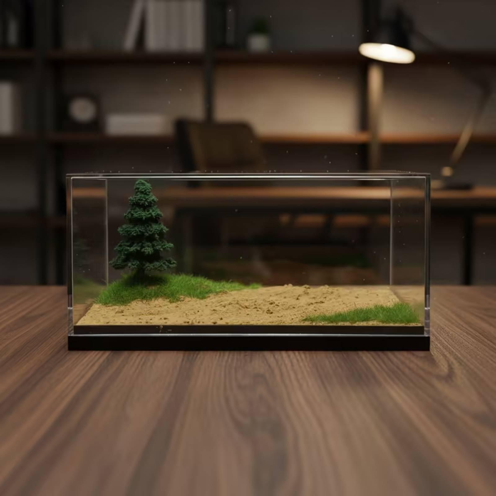Display Case Acrylic - Boîte de présentation miniature pour modèles