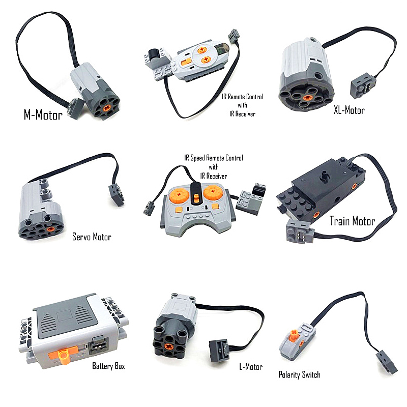 Lego Set Technic - Pièces Techniques Moteur Multi-Fonctions 8293 8883