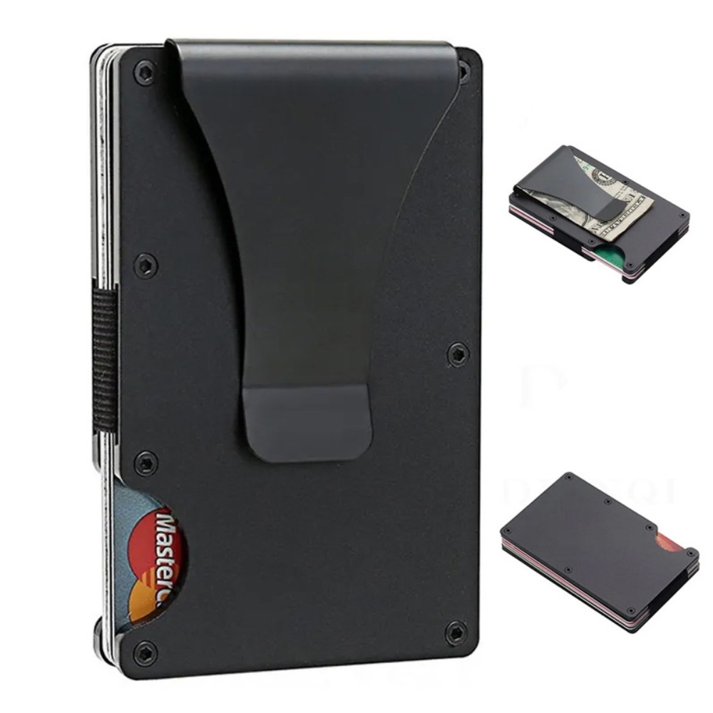 Card Top Loader - Porte-cartes en alliage d'aluminium bloquant les