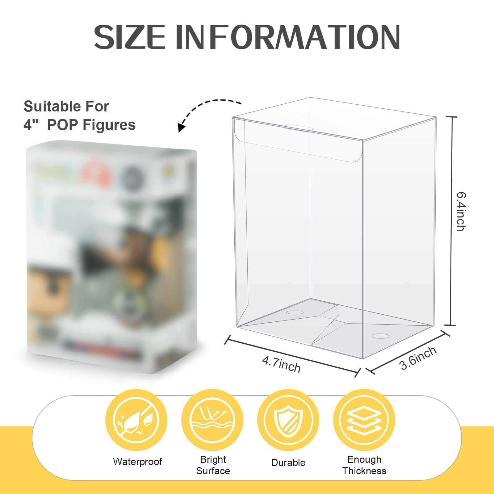 Boîte de présentation transpar - Funko Pop Protector avis et prix